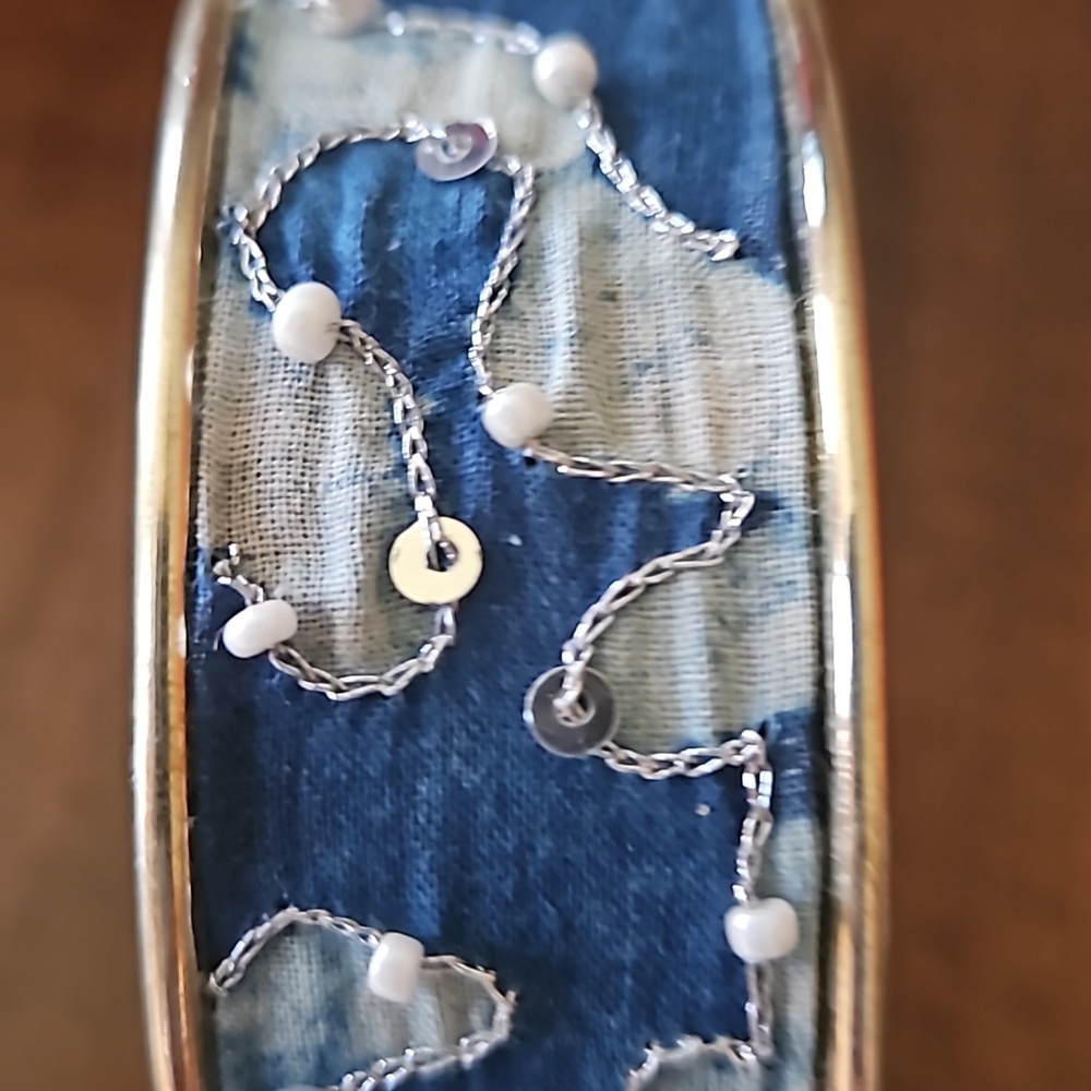 German Silver Cuff Bracelet NWT - Picture 3 of 7